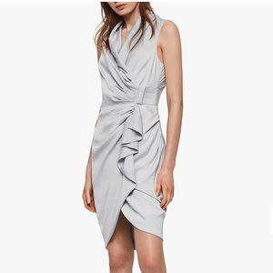 Cancity dress in pale grey